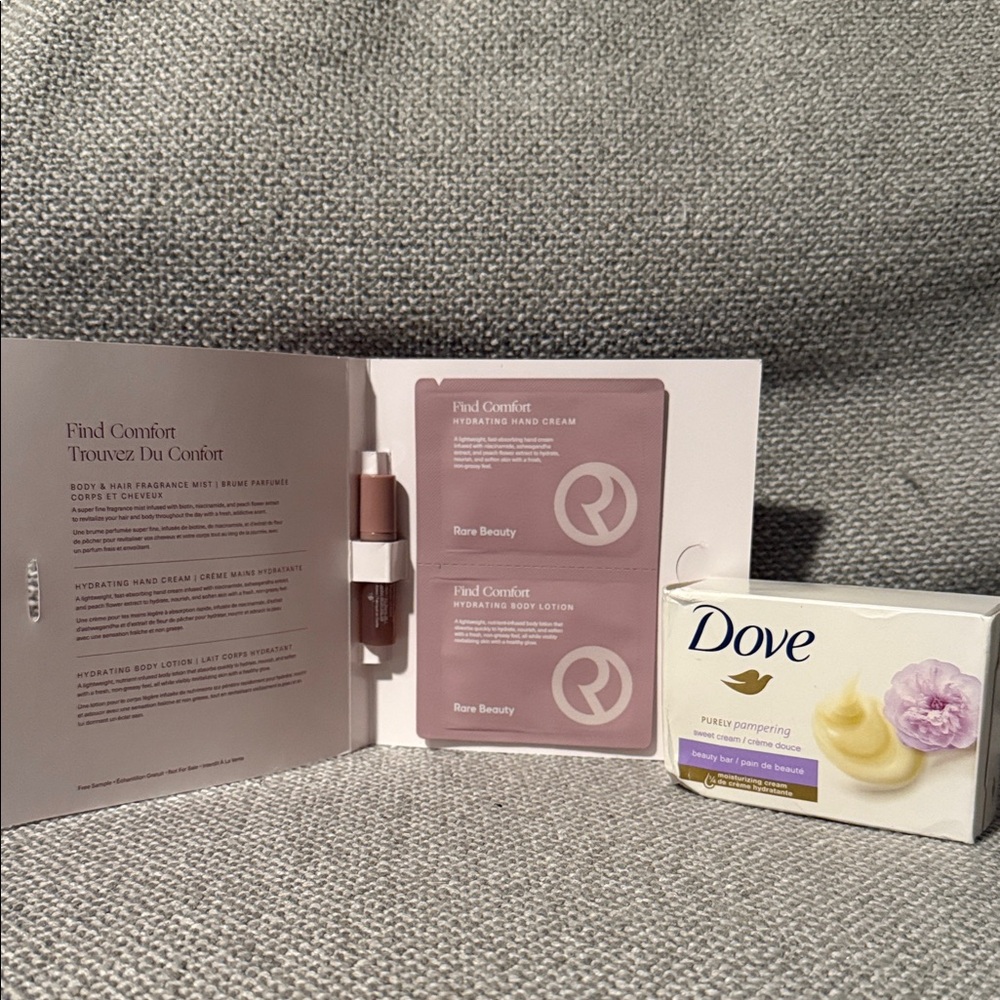5/$25 Rare Beauty and Dove Skincare Set